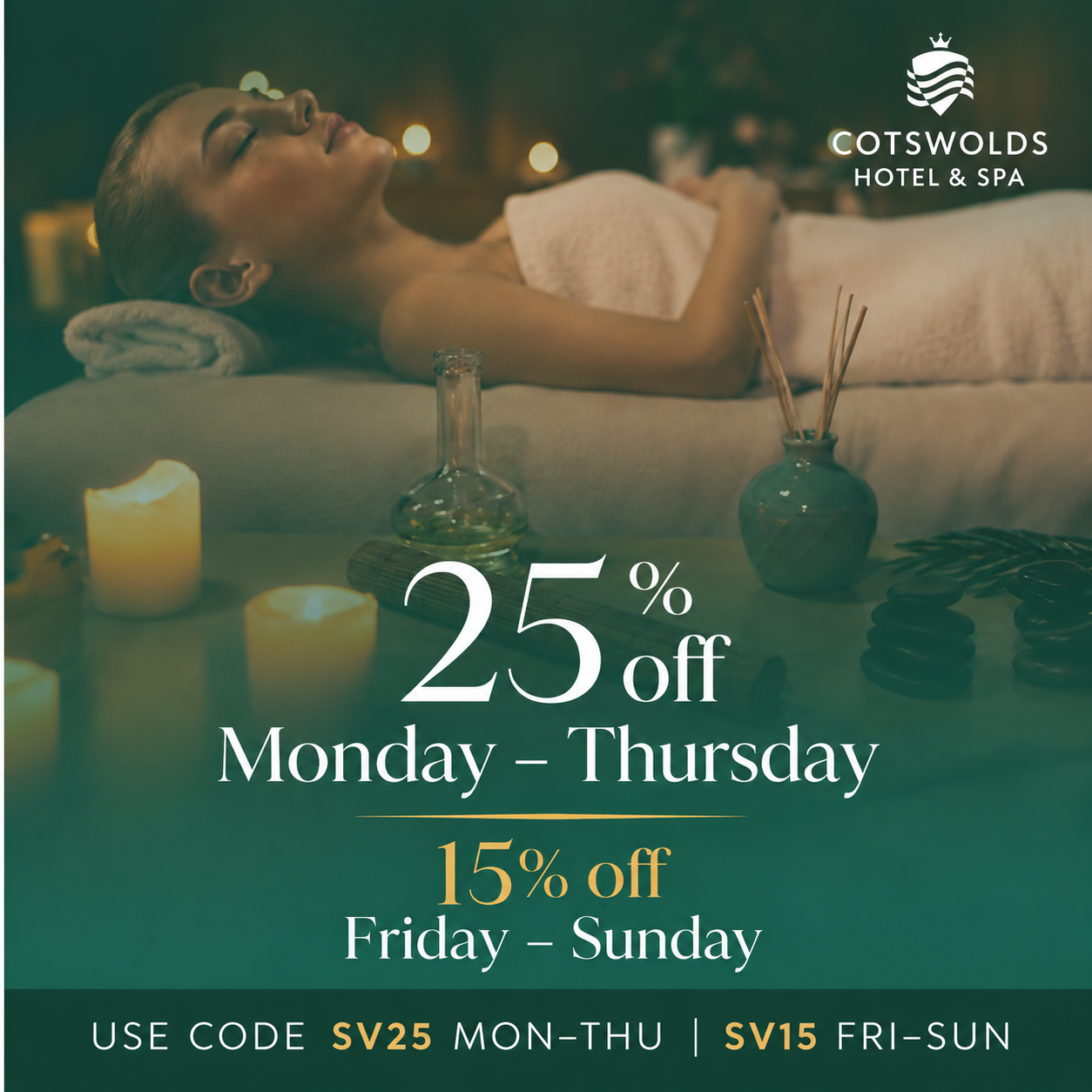 25% off Spa Treatments